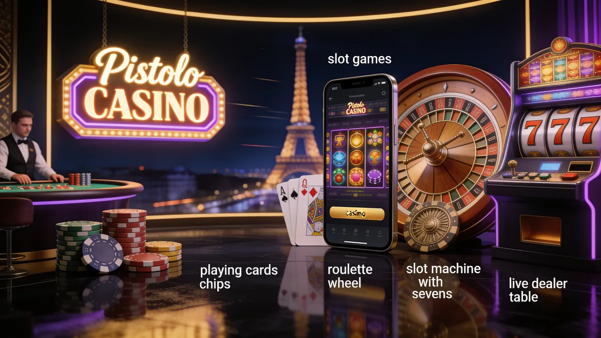 Présentation de l'application Pistolo Casino — pistolo casino en France